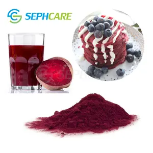 Sephcare natürliche Lebensmittel farbe Farbstoff Pigment liefern getrocknetes rotes Rüben wurzel pulver