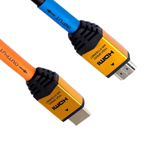 Chapado en oro de carcasa de aluminio cable <span class=keywords><strong>hd</strong></span> cable 2,0 de apoyo 1080 p ¡3D 4 K para HDTV- portátil sistema de <span class=keywords><strong>cine</strong></span> en casa - Product Image 5