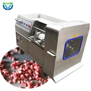 Automatic Meat Cube Cutting Machine Meat Slicer