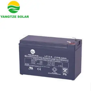 Venda quente Recarregável ciclo profundo Yangtze 12v 7.5ah bateria selada de chumbo ácido ups solares