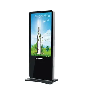 55インチFloor Standing Advertise Digital Signage AllオールインワンIndoor LCD Advertising Video Player Kiosk