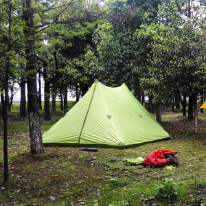 2-Person Waterproof Nylon Rain Fly Tent <strong>with</strong> Aluminum <strong>Poles</strong> Outdoor Camping Shelter <strong>Tarp</strong> - Product Image 3