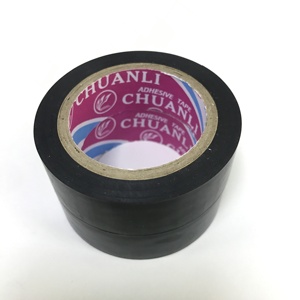 10 mét <span class=keywords><strong>PVC</strong></span> cách nhiệt Jumbo cuộn băng điện duy nhất hai mặt với nóng chảy & cao su dính 500 Rolls - Product Image 1