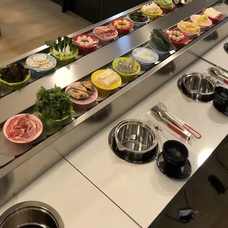 conveyor for sushi