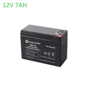 固定式铅酸 12 v 24v 蓄电池 7ah 12ah 15ah 价格