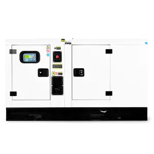 Generador diesel eléctrico refrigerado por agua, duradero, económico, 50kVA