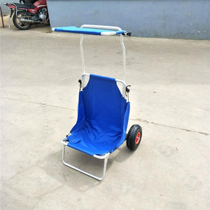 Práctico Carro de <span class=keywords><strong>Playa</strong></span> Plegable de Aluminio Ligero para Actividades de <span class=keywords><strong>Playa</strong></span> y Pesca, Combinado con Carro para SUP - Product Image 6