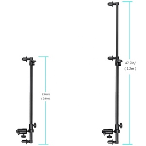 Estudio fotográfico bola telescópica Reflector soporte extensible Brazo giratorio 360 grados con longitud ajustable - Product Image 4