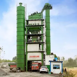 Road building machinery LB2500 hot mix asphalt plant with high quality