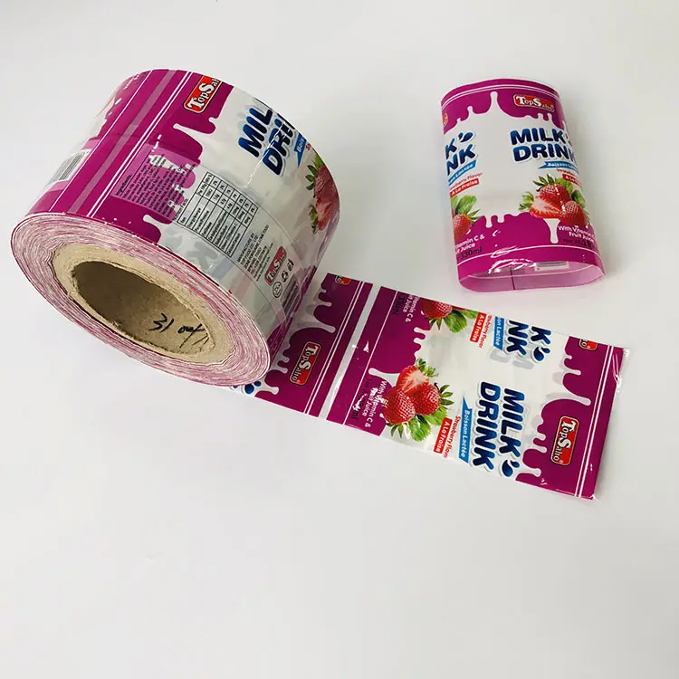 Hohe qualität verpackung PVC schrumpfen wrap etiketten kunststoff flasche etiketten druck in rolle