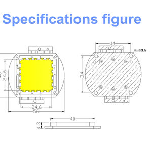 Lumières de croissance LED à spectre complet Diode LED haute puissance pour fleurs et légumes à feuilles Plante aquatique Led Chip Grow Light - Product Image 4