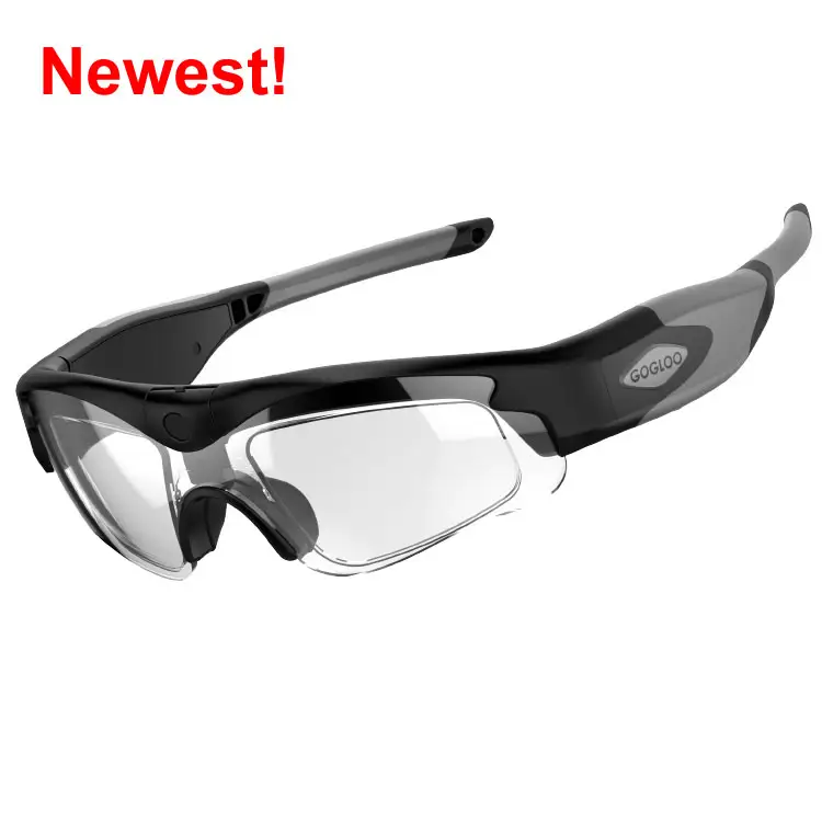 Gogloo fashionable wifi polarized HD 1080P eyewear camera glasses for outdoor activity
