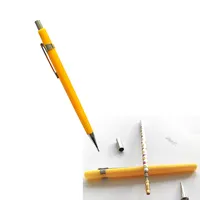 classic  plastic mechanical pencil  0.5/0.7/0.9mm with metal tap and eraser inside