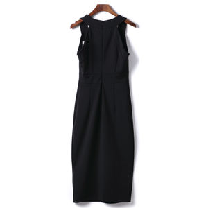 Damen sexy party kleid schwarz prom kleider - Product Image 1