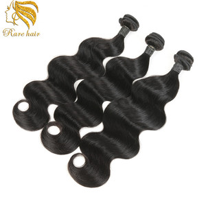 Humanos extensiones de cabello pelo señorita Rola, onda del cuerpo virginal peruana bundle armadura del pelo cose - Product Image 3