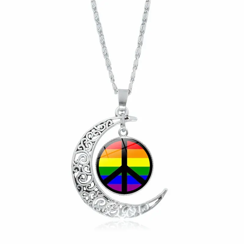 Новое ожерелье с полумесяцем, ювелирные изделия для гомосексуалистов