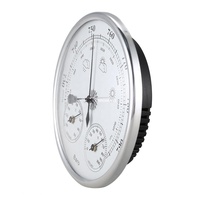 Termómetro e Higrómetro Digital de Pared HLZS, Manómetro de Alta Precisión, Instrumento Digital para Medir la Presión del Aire y el Clima, Barómetro