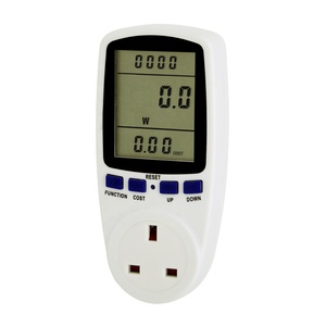 Energy Saving 13A 230V Rated Current CE ROHS for UK Standard <strong>Plug</strong> with <strong>Power</strong> <strong>Meter</strong> <strong>Plug</strong> &amp; Sockets - Product Image 1