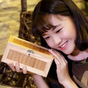 Boîte en bois sans contact, 16 pièces, pas Touch, jouet Tiger, cadeau avec son, nouvelle collection - Product Image 6