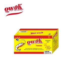Qwok Mix Seasoning Cubes 17g Halal Shrimp Bouillon <strong>Powder</strong> - Product Image 2