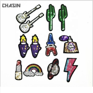 Giá rẻ tùy chỉnh thêu sequin đính vá - Product Image 6