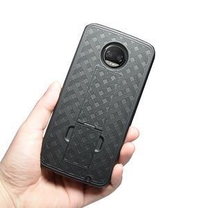 Armadura estilo plástico <span class=keywords><strong>2</strong></span> en 1 fashional caja del teléfono móvil para <span class=keywords><strong>moto</strong></span> <span class=keywords><strong>z</strong></span> <span class=keywords><strong>force</strong></span> z2 jugar con kickstand - Product Image 5