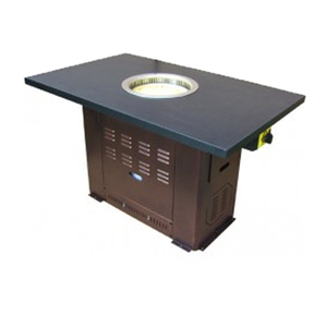 Customized Korean <strong>Barbecue</strong> Grill <strong>Table</strong> Hot Pot <strong>Table</strong> Restaurant <strong>Tables</strong> - Product Image 2