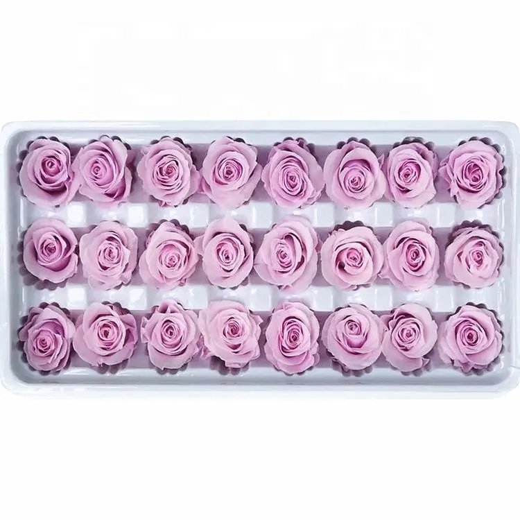 fashionable preserved flower 2-3cm rose head for party decoration
