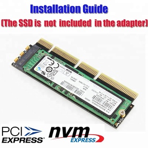 M.2 NGFF NVMe SSD PCIe 3.0X16/X8/X4 adaptateur avec radiateur pour 1U/2U serveur et profil bas PC - Product Image 6
