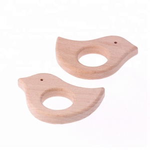 En gros Personnalisé En <span class=keywords><strong>Bois</strong></span> <span class=keywords><strong>Anneau</strong></span> de <span class=keywords><strong>Dentition</strong></span> En Forme D'<span class=keywords><strong>oiseau</strong></span> Hêtre <span class=keywords><strong>Bois</strong></span> Bébé <span class=keywords><strong>Dentition</strong></span> Pendentif Jouets - Product Image 2