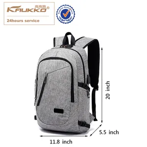 Oxford Cloth Anti-theft USB Backpack Notebook Travel Bag Leisure Outdoor Backpack for Teenager