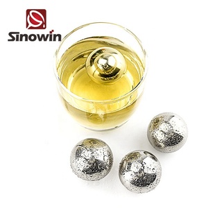 Bar En Acier Inoxydable Whisky Pierre Forme <span class=keywords><strong>De</strong></span> Boule Cube <span class=keywords><strong>de</strong></span> Glace pour Refroidir <span class=keywords><strong>Vin</strong></span> - Product Image 4