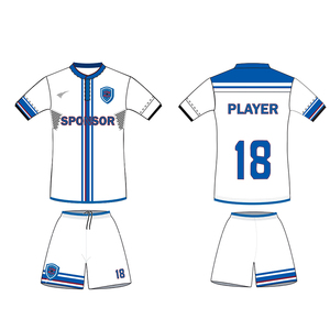 Cool wholesale individualized football club sublimation DIY Jersey sublimation, sublimation knitwear - Product Image 4