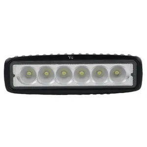 Luz de led slim da estrada 18w, luzes para ponto, inundação, peças automotivas, luzes para condução, para caminhão, atv