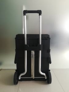 스탠리 팻맥스 스타일 적층형 트롤리 공구함 플라스틱 이동식 롤러 공구함 맞춤 색상 가능 - Product Image 3