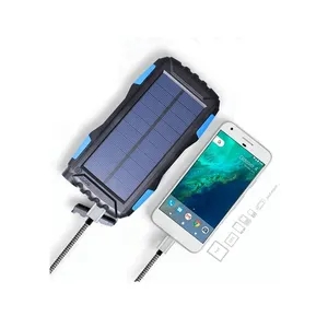 2017 범용 방수 태양 휴대용 충전기 24000 미리암페르하우어 iphone8 태양 전원 은행