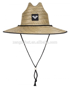 Chapeau de paille de surf avec doublure intérieure, type accessoire ruban et corde et type chapeau de paille sombrero - Product Image 4