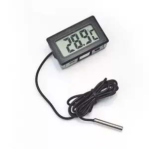 Waterproof Embedded Digital Fridge Freezer temperature meter LCD Digital thermometer