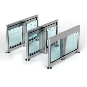 Singapore Supermarket Entrance Turnstile Swing Barrier Gate Pedestrian Access Control Security Gates