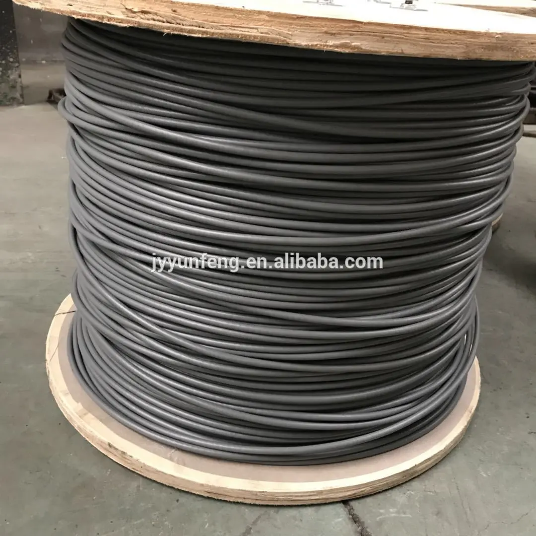 Çin toptan PVC Plastik kaplı galvanizli çelik tel halat 12mm