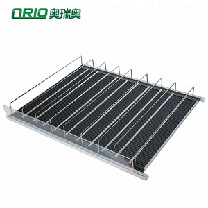 Nouveaux modèles gravité rouleaux d'alimentation <span class=keywords><strong>alera</strong></span> fil étagères refroidisseur de bière plateau glisse personnalisé - Product Image 1