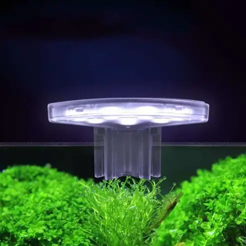 Impermeável do DIODO EMISSOR de Luz Do Aquário Plantas Aquáticas Crescem Lâmpada 5W 8LED Luz Do Aquário para o Tanque de Peixes