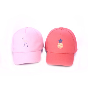 <span class=keywords><strong>Casquette</strong></span> de baseball pour enfants à la mode avec broderie personnalisée à 5 panneaux pour filles - Product Image 1