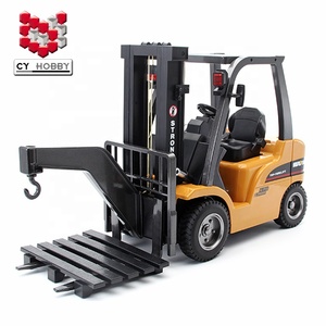 <span class=keywords><strong>HUINA</strong></span> <span class=keywords><strong>1577</strong></span> 1:10 8Ch 2.4G RC chariot élévateur télécommandé camion jouet Construction camion radiocommandé chariot élévateur voiture pour enfants - Product Image 5