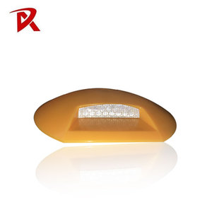 मजबूत प्रतिबिंब यातायात सुरक्षा सड़क स्टड सफेद बिल्ली आंख परावर्तक - Product Image 5