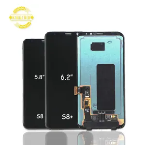 Commercio all'ingrosso modello di vendita caldo per Samsung telefono mobile di tocco Digitale dello schermo di Ricambio per Samsung S8 più LCD G955 display