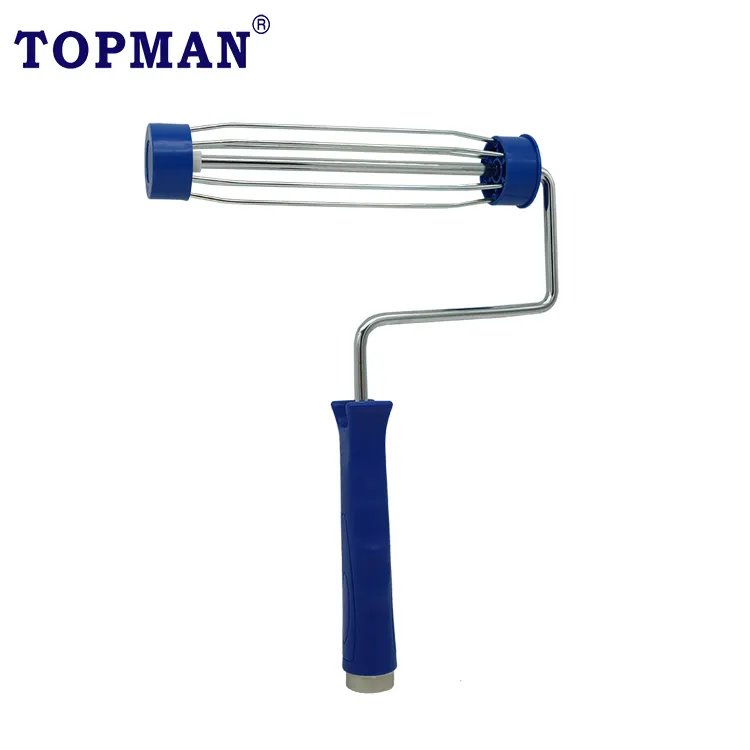 Topman 9 ''Wandschildering Gereedschap Ontwerp Stevige 6 Draadkooi Zware Verf Roller Handgrepen