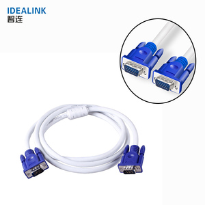 Muestra <span class=keywords><strong>gratis</strong></span> macho a macho de 3,5mm rgb <span class=keywords><strong>cable</strong></span> vga <span class=keywords><strong>cable</strong></span> de 15 metros sin tornillos - Product Image 1