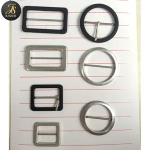 Buckles For Belts Factory Price Leather Cover Metal Buckle For Belt Parts