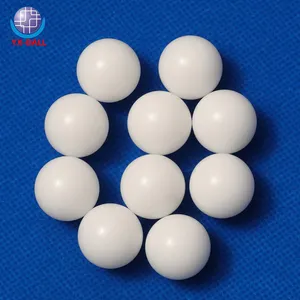 1.5mm-38.1mm bianco PP PA POM PTFE PEEK sfera di plastica